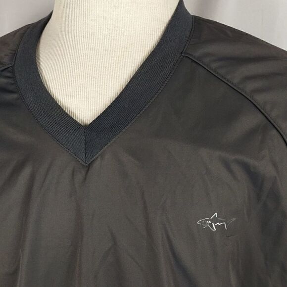 Greg Norman Gray Pullover Performance Jacket - Picture 2 of 6